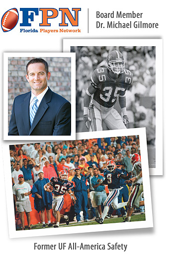 FPN Board Member Dr. Michael Gilmore is a former UF All-America saftey