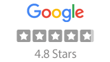 Patients give a highly satisfied 4.8 out of 5 star Google rating for Dr. Michael Gilmore